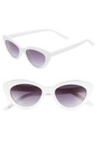 Women's Bp. 51mm Cat Eye Sunglasses - White