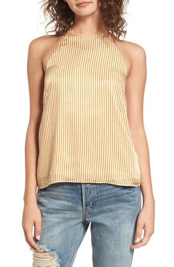 Women's Afrm Riley Satin Halter Top