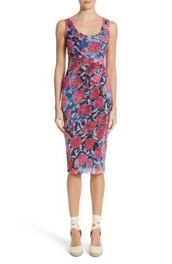 Women's Fuzzi Print Tulle Tank Dress - Pink