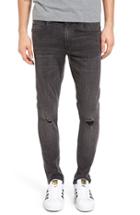 Men's Cheap Monday Tight Skinny Fit Jeans X 32 - Grey