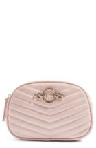 Topshop Queenie Quilted Bumbag - Beige