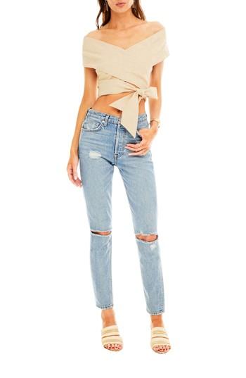 Women's Astr The Label Vienna Top - Beige