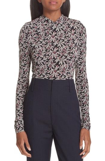 Women's Isabel Marant Etoile Trend Fold Neck Top Us / 34 Fr - Pink