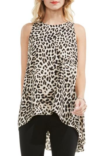 Women's Vince Camuto Leopard Song High/low Blouse