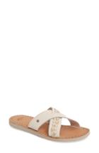 Women's Ugg Lexia Cross Strap Slide Sandal M - Beige