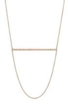 Women's Zoe Chicco Diamond Bar & Chain Necklace