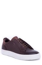 Men's Robert Graham Sharpe Textured Sneaker .5 M - Brown