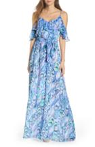 Women's Lilly Pulitzer Zadi Cold Shoulder Maxi Dress