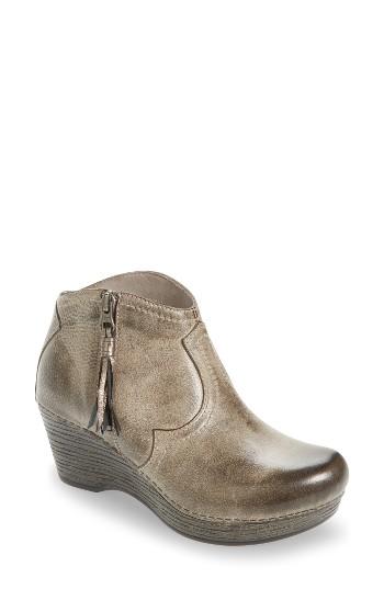 Women's Dansko Veronica Bootie .5-6us / 36eu M - Grey