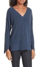 Women's Brochu Walker Alett Tie Sleeve Pullover - Blue