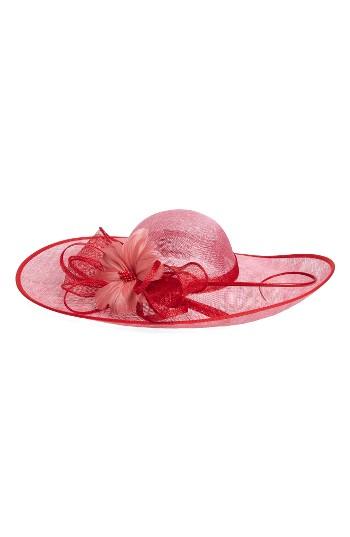 Women's Nordstrom Sinamay Fascinator Derby Hat -