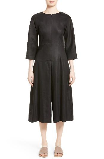 Women's Zero + Maria Cornejo Zowie Marine Twill Jumpsuit