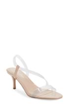 Women's Charles By Charles David Bermuda Asymmetrical Sandal M - Beige