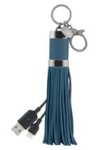 Rebecca Minkoff Power Tassel Bag Charm, Size - Blue