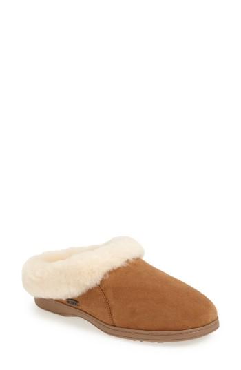 Women's Acorn 'ewe Collar' Genuine Sheepskin Mule Slipper
