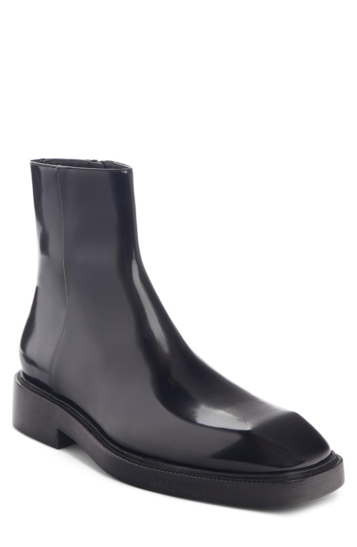 Men's Balenciaga Led Curve Zip Boot Us / 40eu - Black