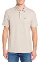 Men's Vineyard Vines Edgartown Polo Shirt - Beige