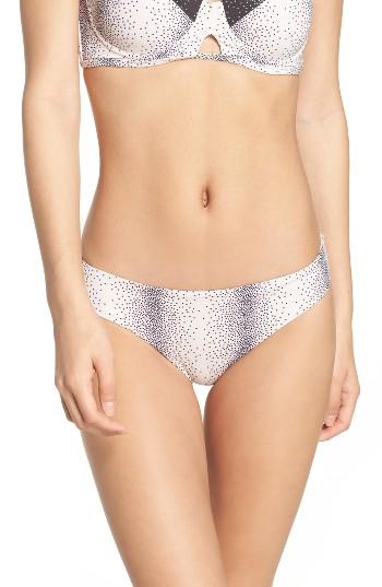 Women's Tavik Ali Ribbed Bikini Bottoms - Grey