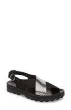 Women's Cloud Izabella Fantasy Platform Sandal .5us / 38eu - Black