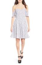 Women's Leith Off The Shoulder Fit & Flare Dress - White