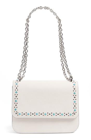 Chelsea28 Dahlia Stone Faux Leather Crossbody Bag - Ivory