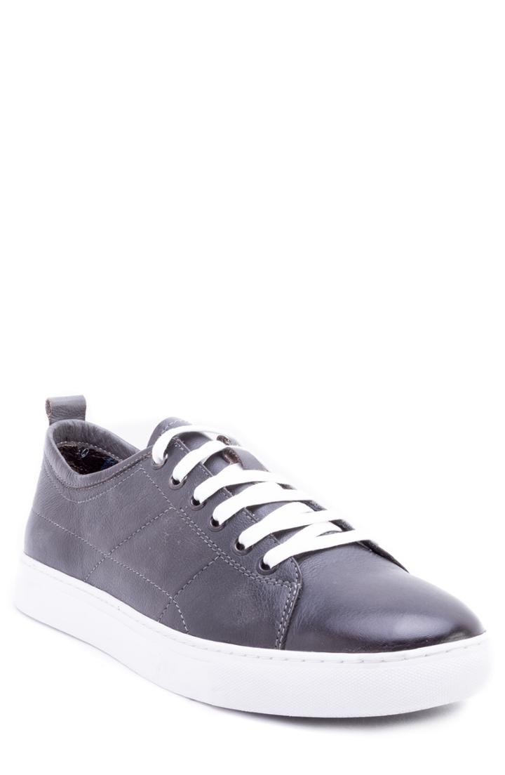 Men's Robert Graham Blackburn Low Top Sneaker .5 M - Grey