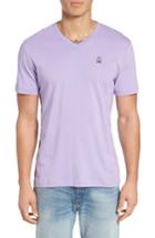 Men's Psycho Bunny V-neck T-shirt (m) - Purple