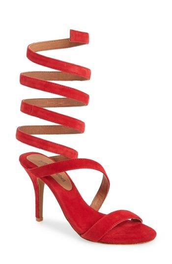 Women's Jeffrey Campbell Meline-kh Coil Sandal, Size 6 M - Red