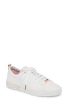Women's Ted Baker London Kelleip Sneaker .5 M - White