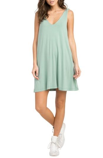 Women's Rvca Chances Swing Dress - Green
