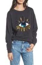 Women's South Parade Alexa - Evil Eye Sweatshirt - Black
