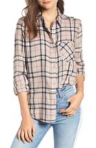Women's Iro Hurl Floral Print Silk Blouse Us / 38 Fr - Red