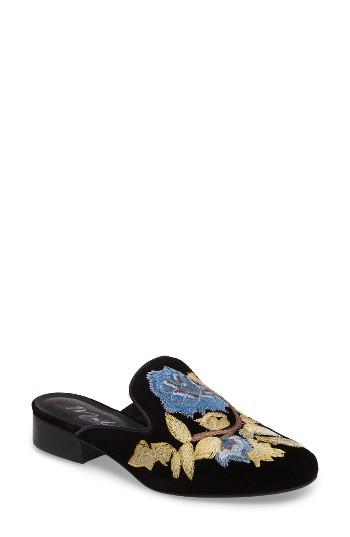 Women's Matisse Bianca Embroidered Mule .5 M - Black