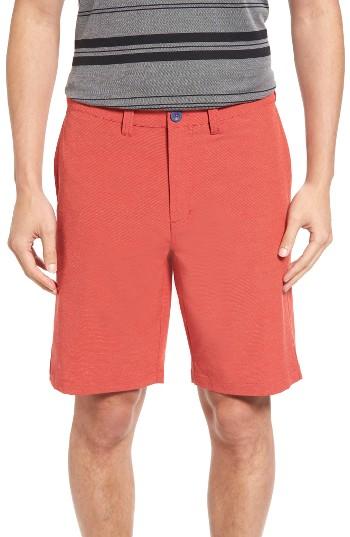 Men's Travis Mathew Safe & Sane Shorts - Red