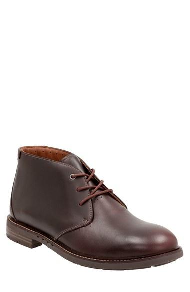 Men's Clarks 'unstructured - Elliott' Chukka Boot M - Burgundy