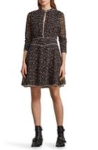 Women's Allsaints Kay Pepper Floral Print Dress - Black