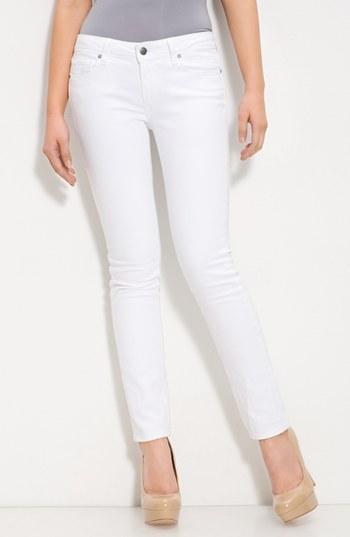 Paige Denim 'skyline' Ankle Peg Skinny Jeans (optic White) Womens Optic White