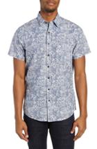 Men's Rodd & Gunn Braebrun Regular Fit Floral Sport Shirt - Blue