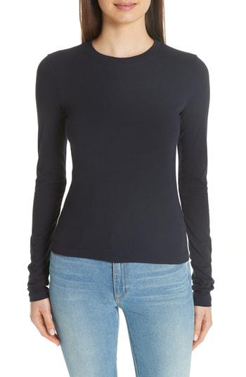 Women's Theory Tiny Long Sleeve Tee - White