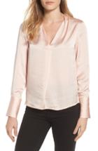 Women's Cece Ruffle Trim Top - Blue