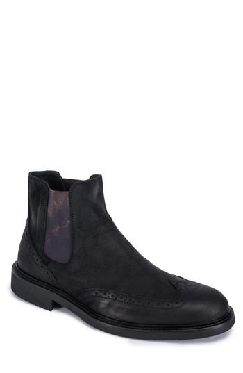 Men's Bugatchi Brescia Chelsea Boot M - Black