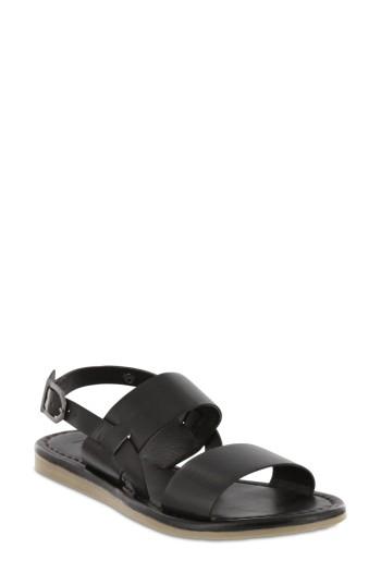 Women's Mia Elina Flat Sandal M - Black