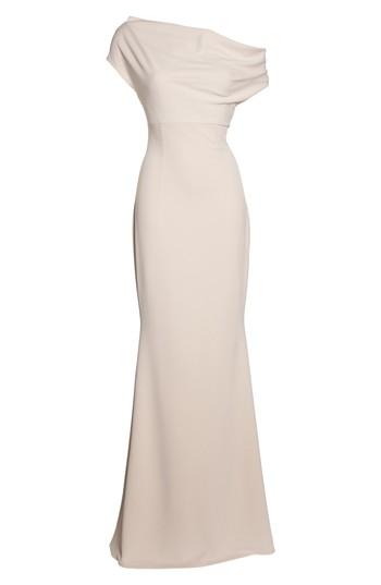 Women's Katie May One-shoulder Crepe Trumpet Gown - Pink