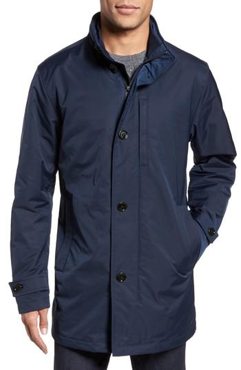 Men's Boss Cailan Car Coat R - Blue