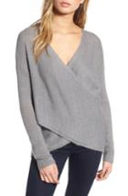 Women's Chelsea28 Cross Front Sweater - Grey