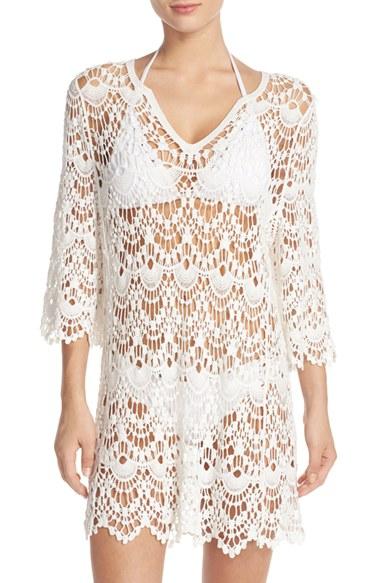 Women's Surf Gypsy Crochet Cover-up Tunic