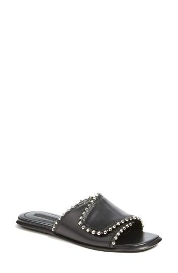 Women's Alexander Wang Leidy Slide Sandal Us / 35eu - Black