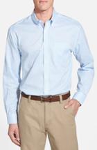 Men's Cutter & Buck 'epic Easy Care' Classic Fit Wrinkle Free Tattersall Plaid Sport Shirt, Size - (online Only)