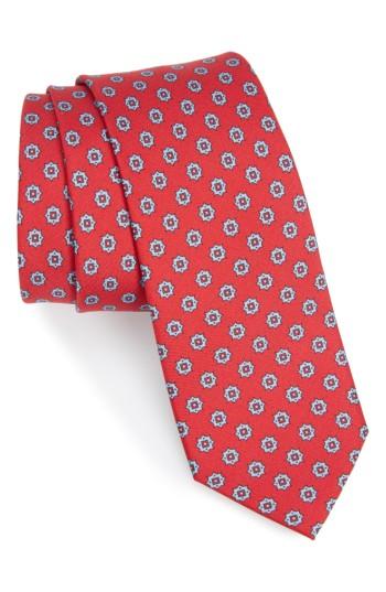 Men's The Tie Bar Major Star Silk Tie, Size - Red