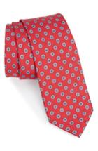 Men's The Tie Bar Major Star Silk Tie, Size - Red